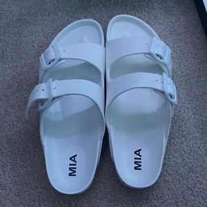 white slides